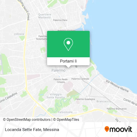 Mappa Locanda Sette Fate