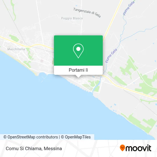 Mappa Comu Si Chiama