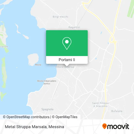 Mappa Metal Struppa Marsala