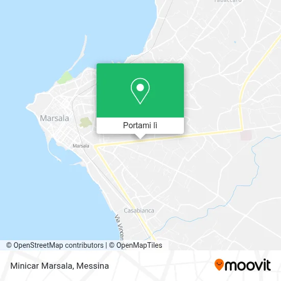 Mappa Minicar Marsala