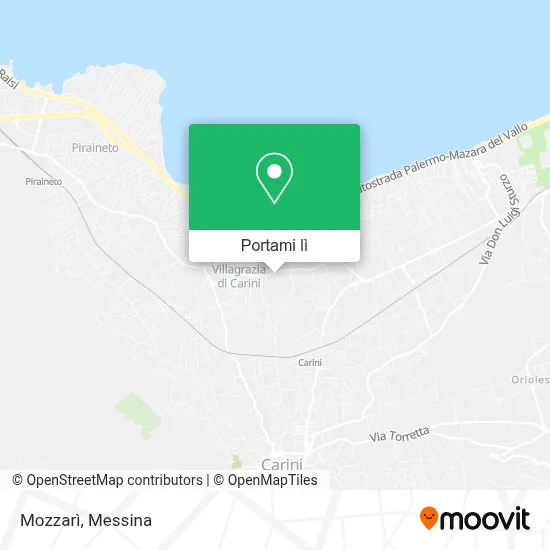 Mappa Mozzarì
