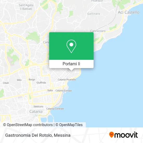 Mappa Gastronomia Del Rotolo