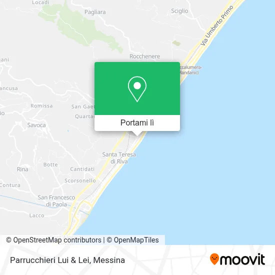 Mappa Parrucchieri Lui & Lei