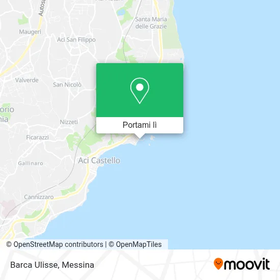 Mappa Barca Ulisse