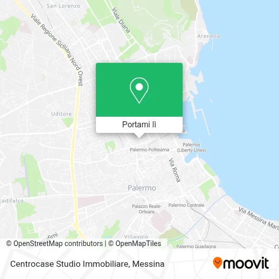 Mappa Centrocase Studio Immobiliare