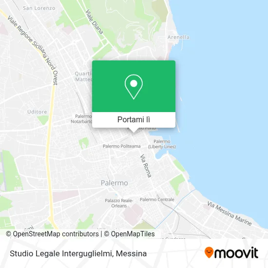 Mappa Studio Legale Interguglielmi