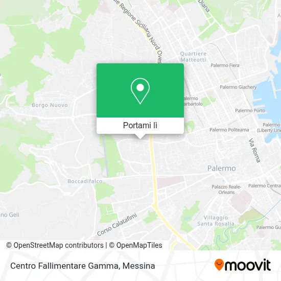 Mappa Centro Fallimentare Gamma