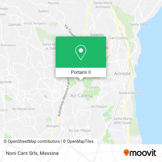 Mappa Noni Cars Srls
