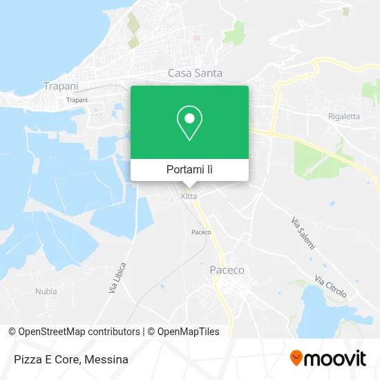 Mappa Pizza E Core