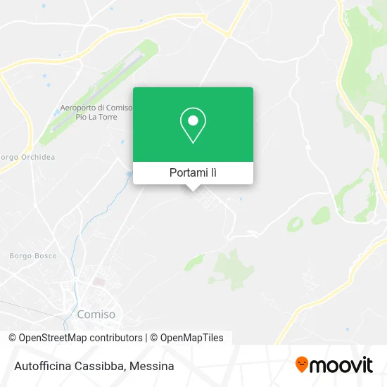 Mappa Autofficina Cassibba