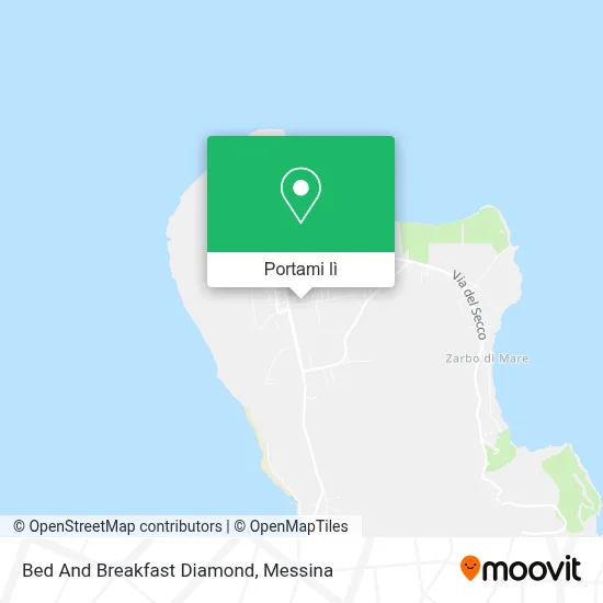 Mappa Bed And Breakfast Diamond