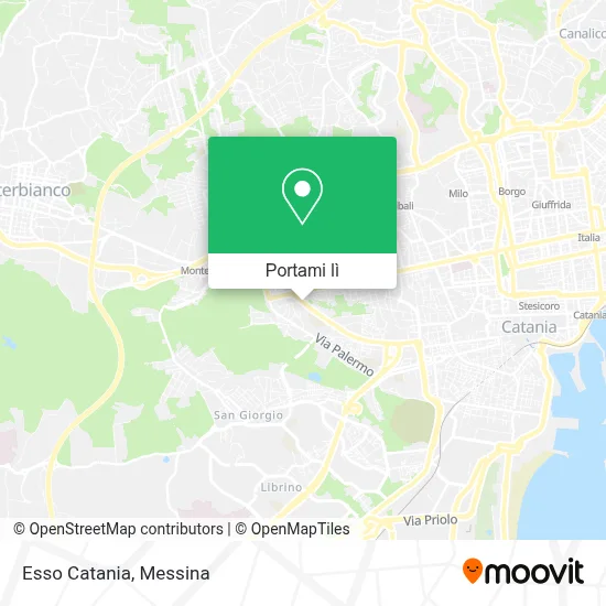 Mappa Esso Catania