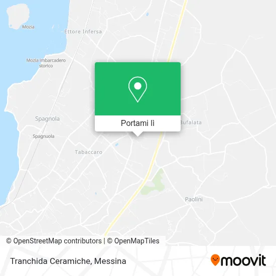 Mappa Tranchida Ceramiche
