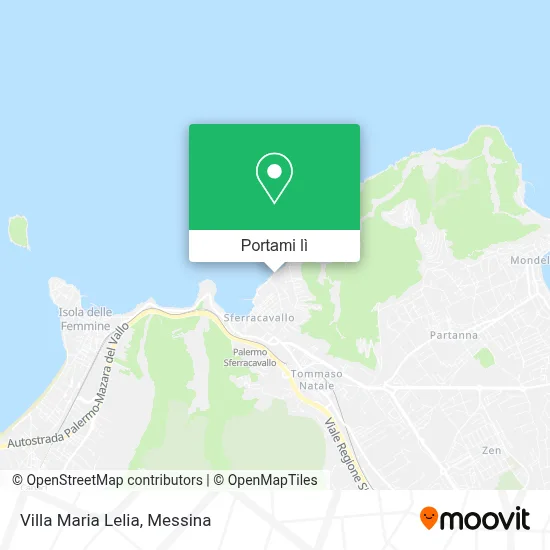 Mappa Villa Maria Lelia