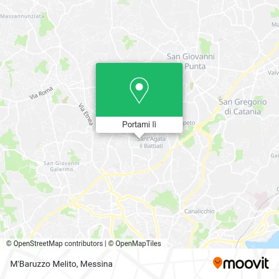 Mappa M'Baruzzo Melito