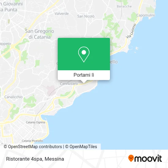 Mappa Ristorante 4spa