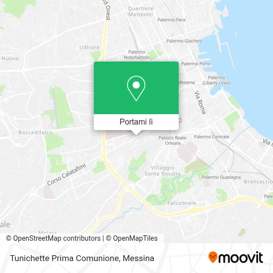 Mappa Tunichette Prima Comunione