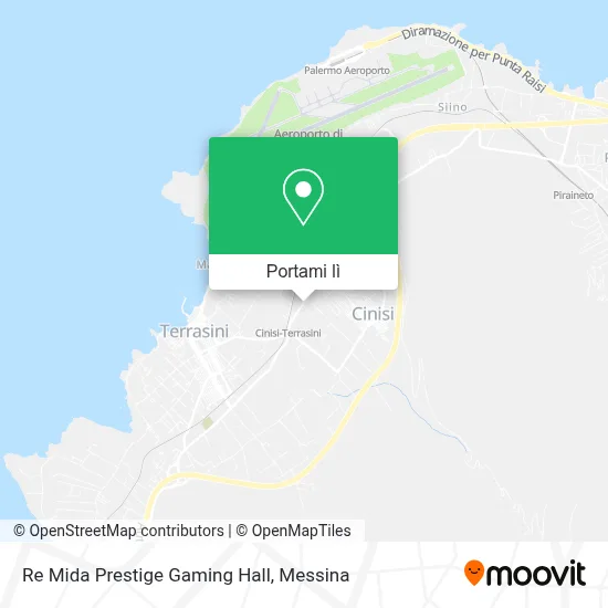 Mappa Re Mida Prestige Gaming Hall