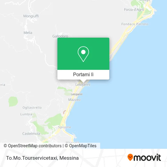 Mappa To.Mo.Tourservicetaxi