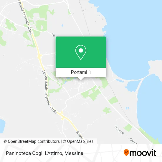 Mappa Paninoteca Cogli L'Attimo