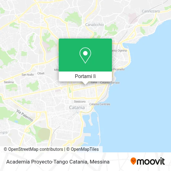 Mappa Academia Proyecto-Tango Catania