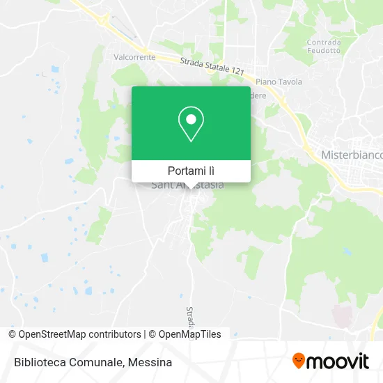 Mappa Biblioteca Comunale