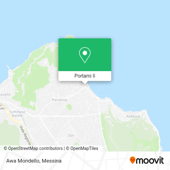 Mappa Awa Mondello