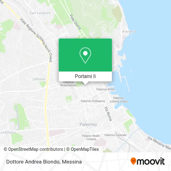 Mappa Dottore Andrea Biondo