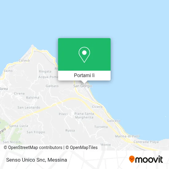 Mappa Senso Unico Snc