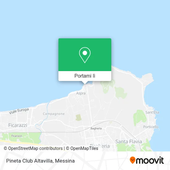 Mappa Pineta Club Altavilla