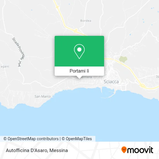 Mappa Autofficina D'Asaro