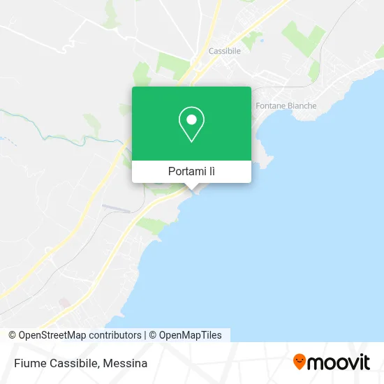 Mappa Fiume Cassibile