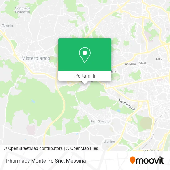 Mappa Pharmacy Monte Po Snc