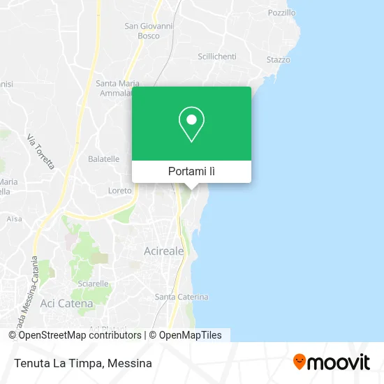 Mappa Tenuta La Timpa