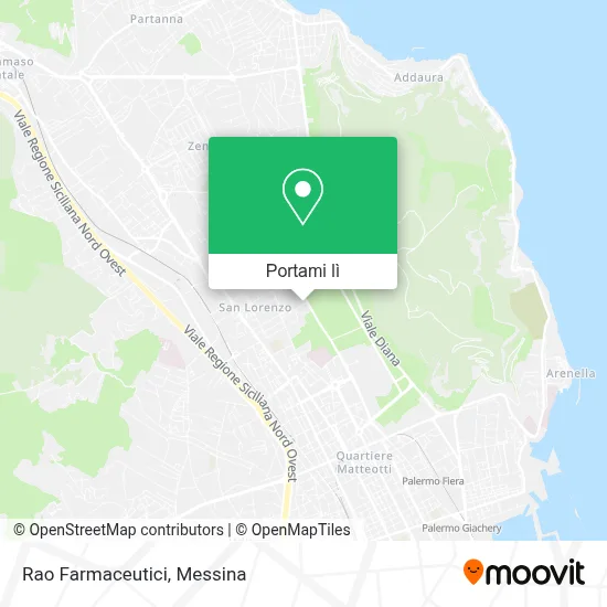 Mappa Rao Farmaceutici