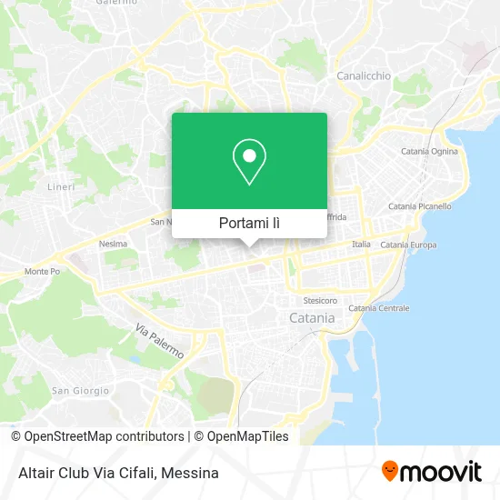 Mappa Altair Club Via Cifali