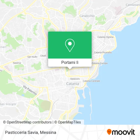 Mappa Pasticceria Savia
