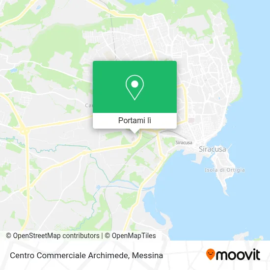 Mappa Centro Commerciale Archimede