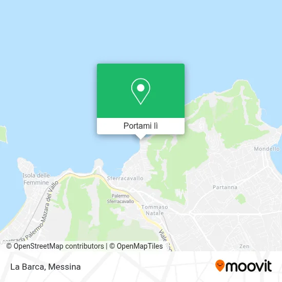 Mappa La Barca