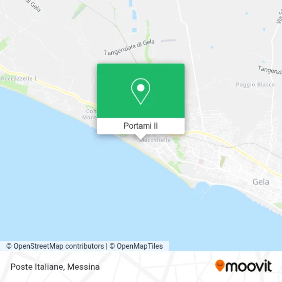 Mappa Poste Italiane