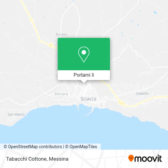 Mappa Tabacchi Cottone
