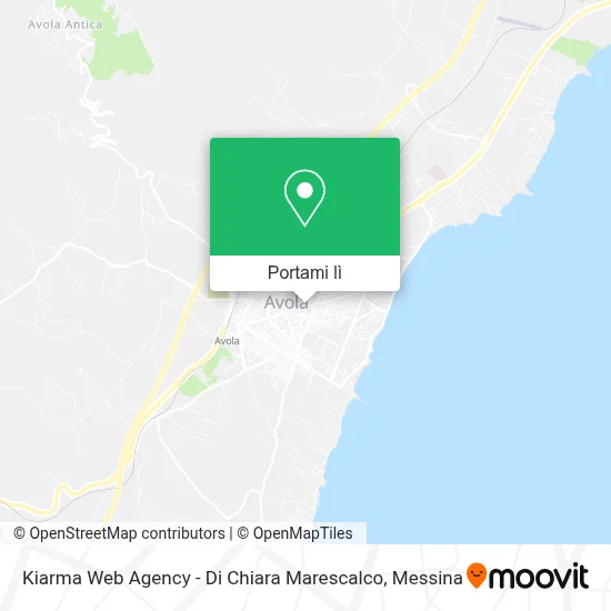 Mappa Kiarma Web Agency - Di Chiara Marescalco