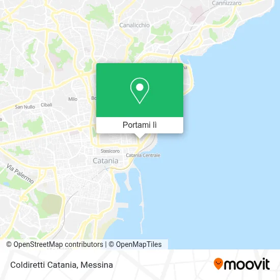 Mappa Coldiretti Catania