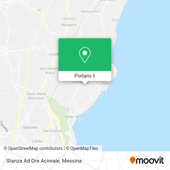 Mappa Stanza Ad Ore Acireale