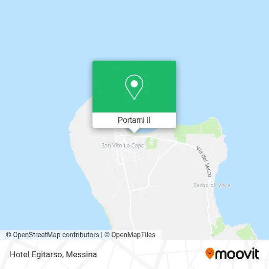 Mappa Hotel Egitarso