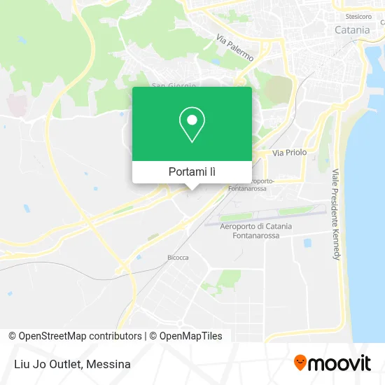 Mappa Liu Jo Outlet