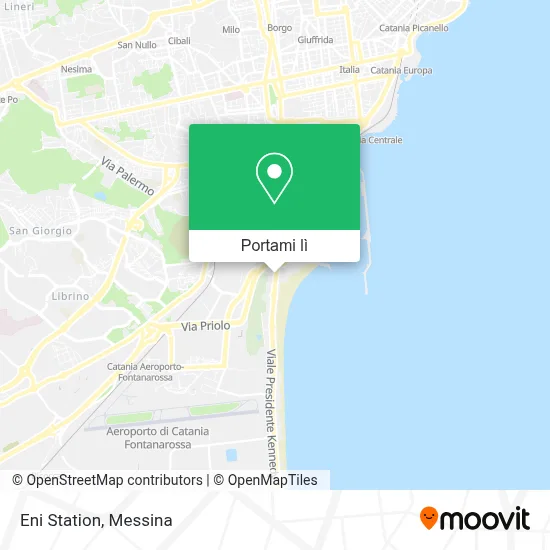 Mappa Eni Station