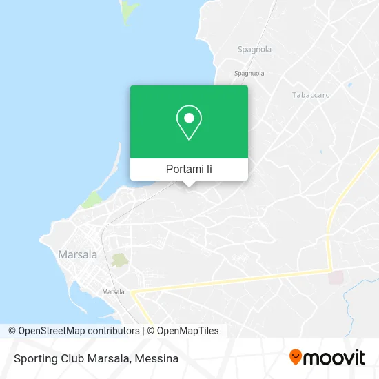 Mappa Sporting Club Marsala