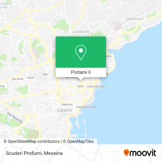 Mappa Scuderi Profumi