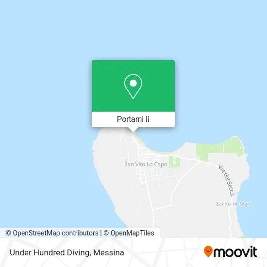 Mappa Under Hundred Diving